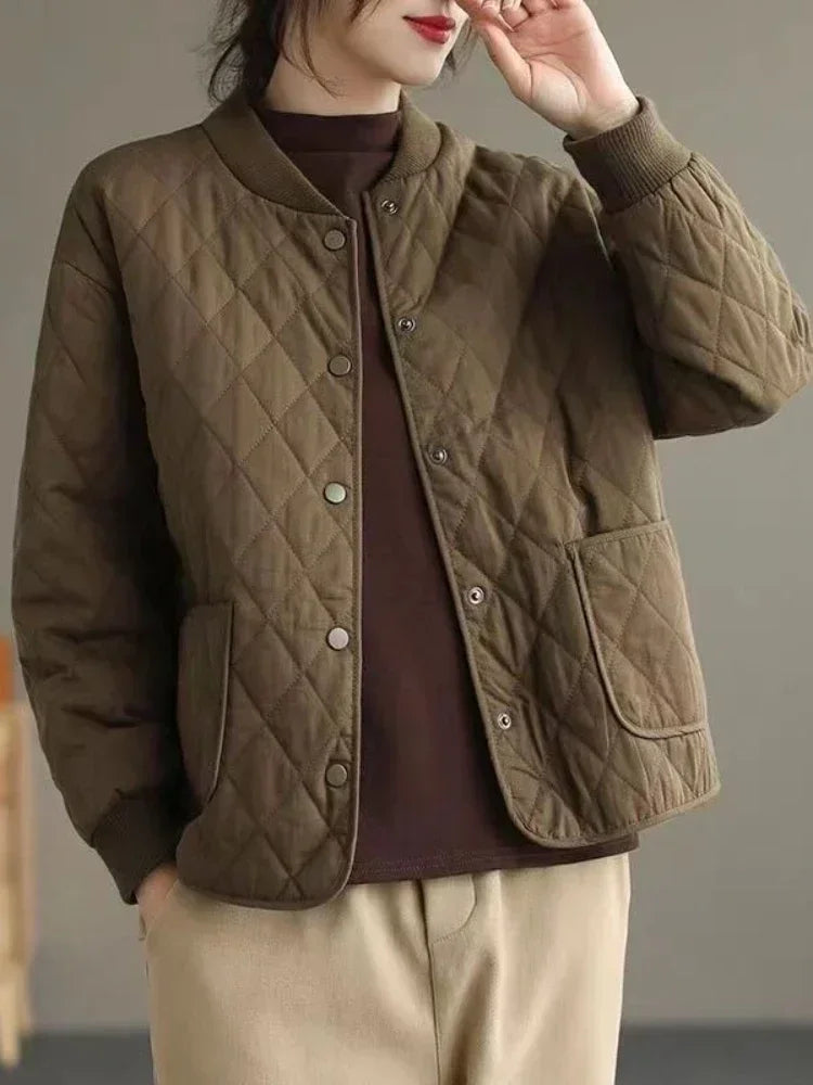 Heidi-Mode | Damen wattierte Jacke leicht und elegant
