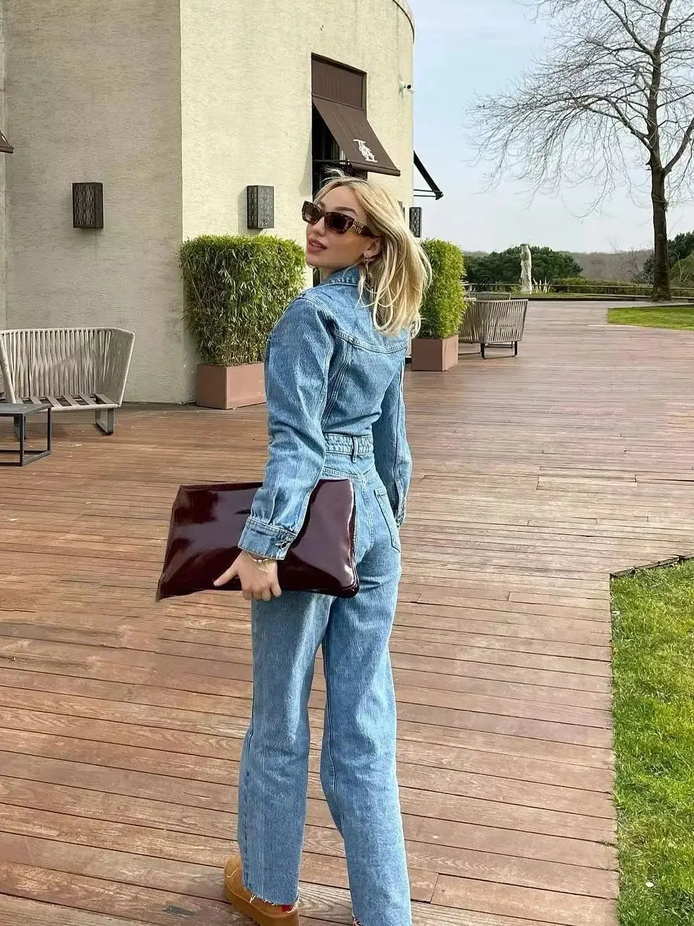 Heidi-Mode | Modefreundlicher Jeansoverall