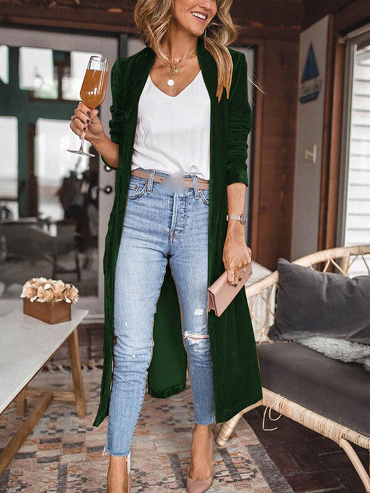 Heidi-Mode | Aufheiternde Samt Kimono Jacke My Way