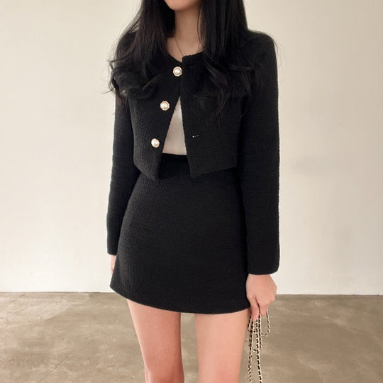 Heidi-Mode | Stilvolles Blazer und Rock-Set für Damen Helena