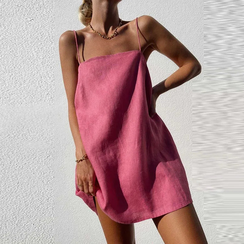 Heidi-Mode | Sommer Mini Kleid für Damen Alyssa