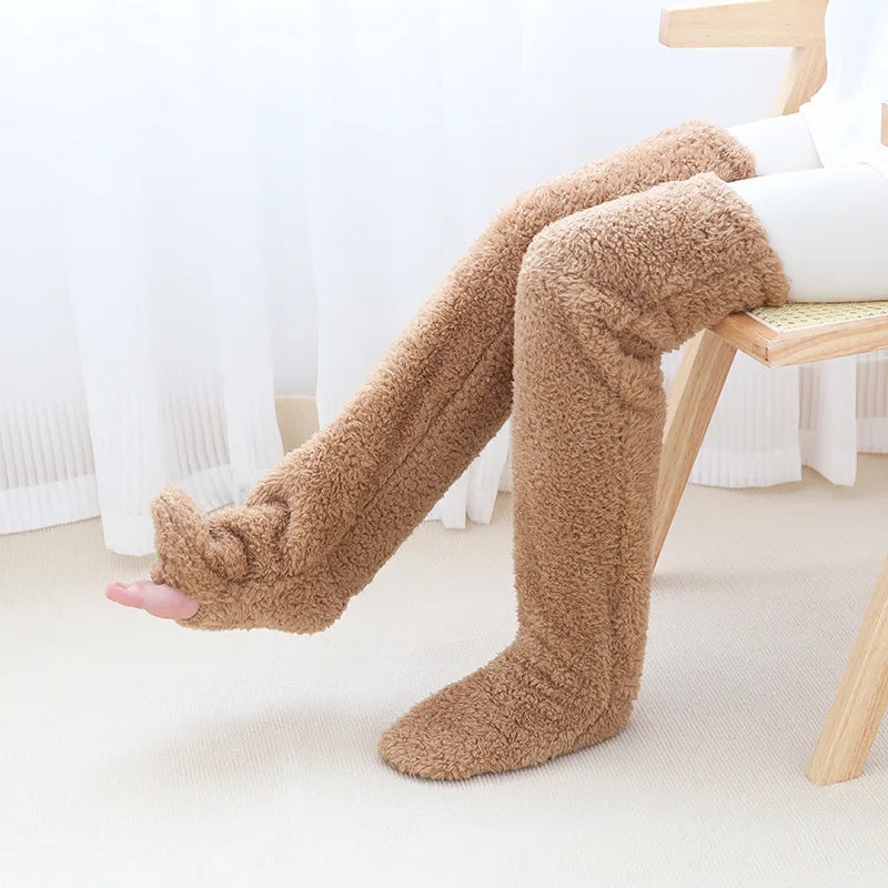 Heidi-Mode | Kuschelige Fuzzy Socken