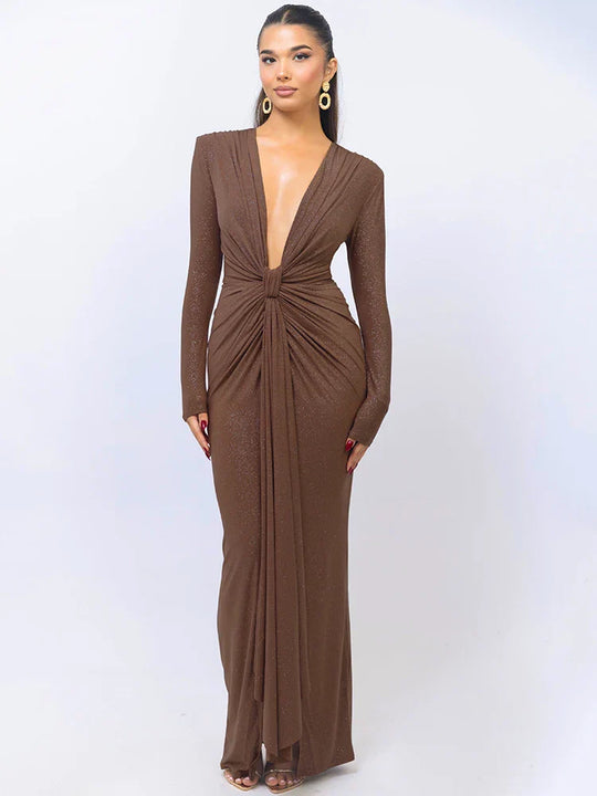 Heidi-Mode | Maxi Paillettenkleid