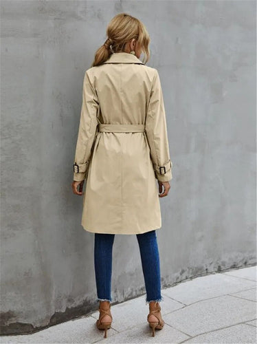 Heidi-Mode - Schicker und Stilvoller Herbst-Trenchcoat für Frauen