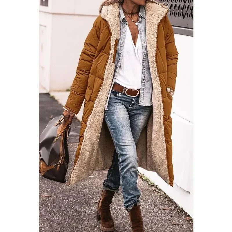 Heidi-Mode | Kuschelige Wärme & Zeitlose Eleganz Damen Trenchcoat
