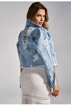 Heidi-Mode | Damen Vintage Jeansjacke