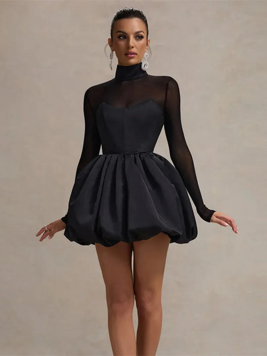 Heidi-Mode | Mesh Ballonkleid