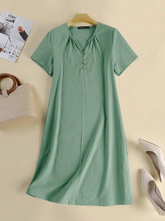 Elegant Cotton Sundress