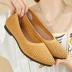 Heidi-Mode - graue orthopädische ballerinas