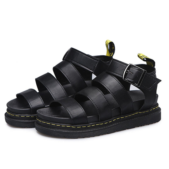 Stylische Ledersandalen