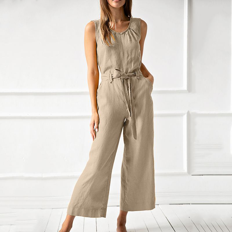 Lässiger Jumpsuit mit weitem Bein