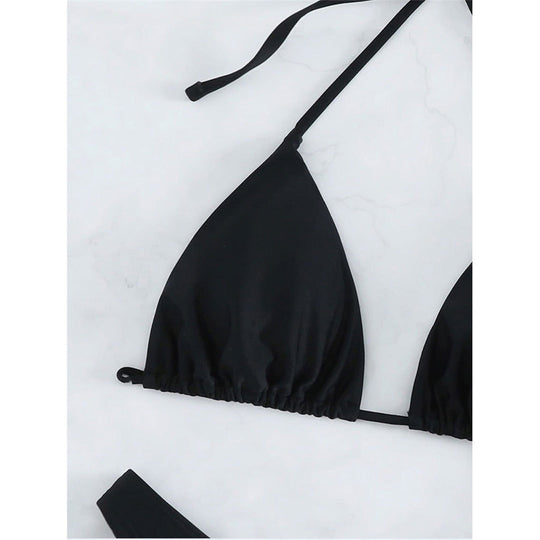 Heidi-Mode | Bedruckte Bikini Satzs Schal & Cover up 4 Teile