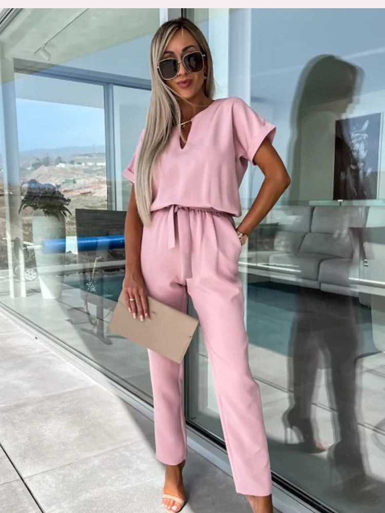 Heidi-Mode Stilvoll geschnittener Jumpsuit