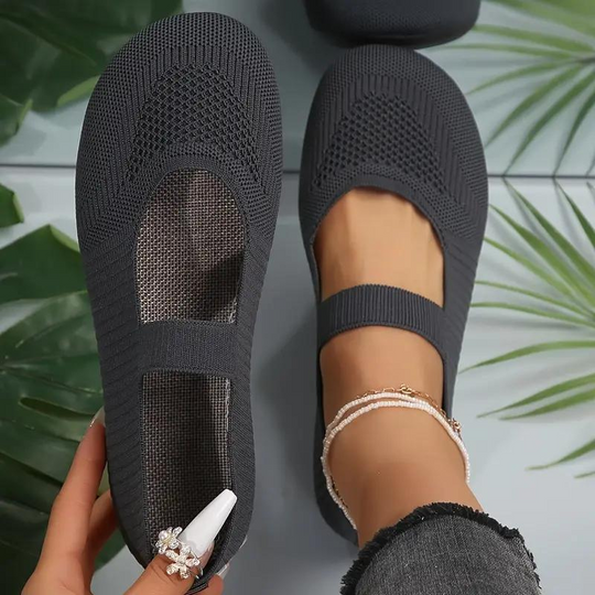 Heidi-Mode | Canvas-Schuhe, Leicht, Slip On, Flats, Sommerschuhe