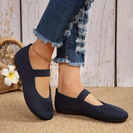 Heidi-Mode | Canvas-Schuhe, Leicht, Slip On, Flats, Sommerschuhe