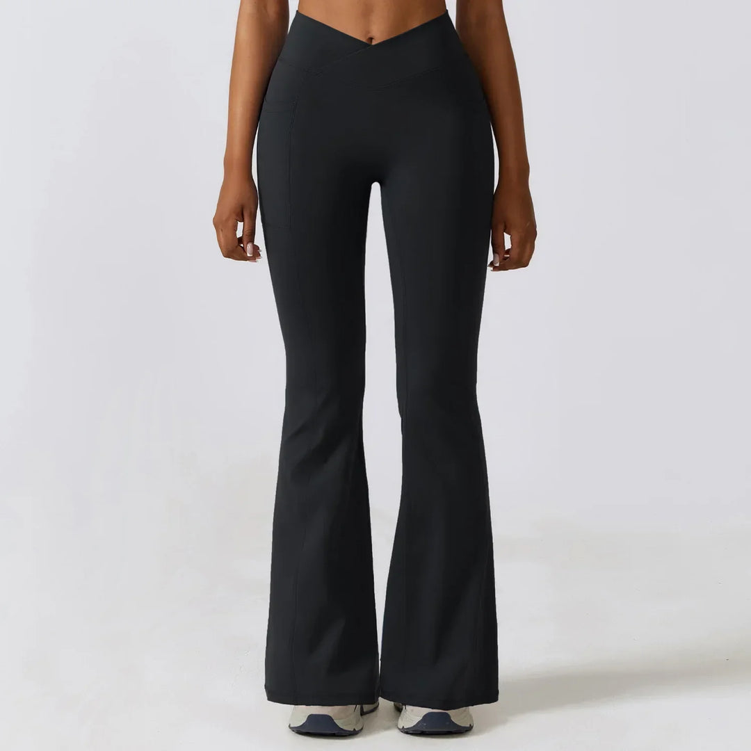 fitness legging met hoge taille