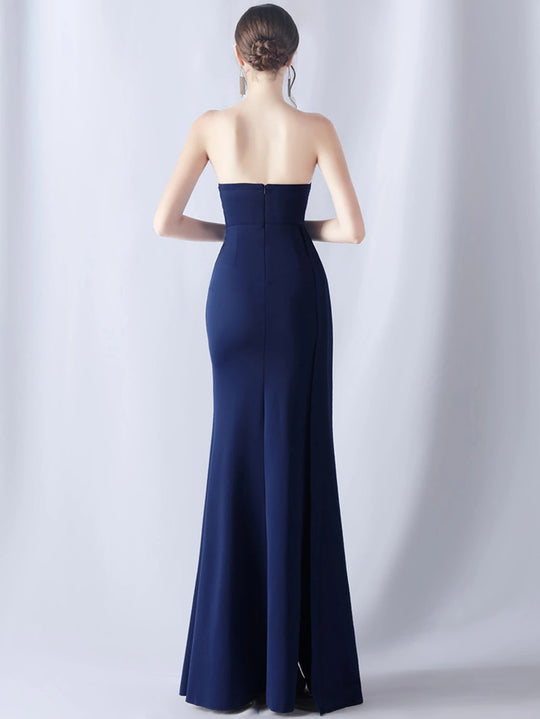 Heidi-Mode | Strass Korsatzt Stil Maxi Kleider