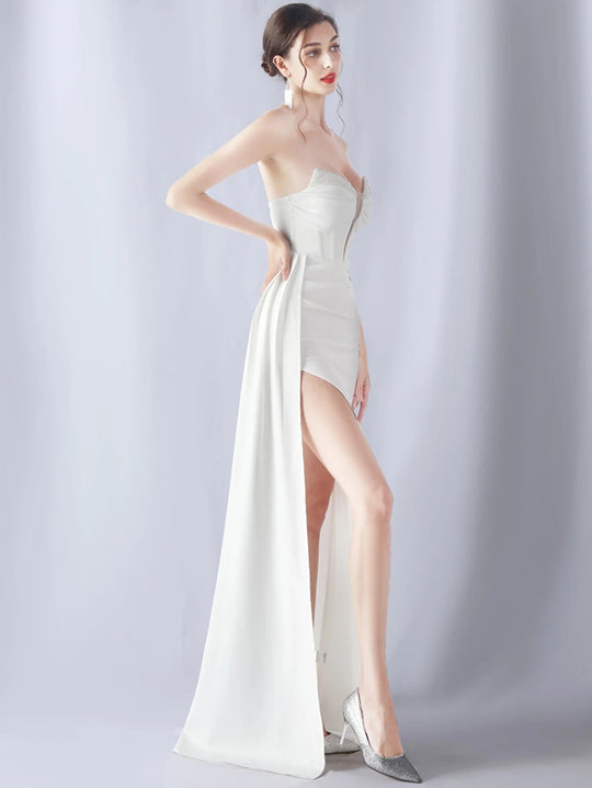 Heidi-Mode | Strass Korsatzt Stil Maxi Kleider