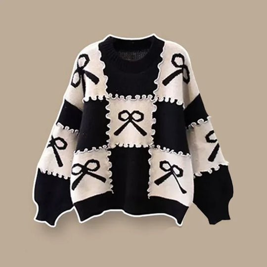 Heidi-Mode | Lockere Strickjacke und Lässige Hose Zweiteilige Set für Damen
