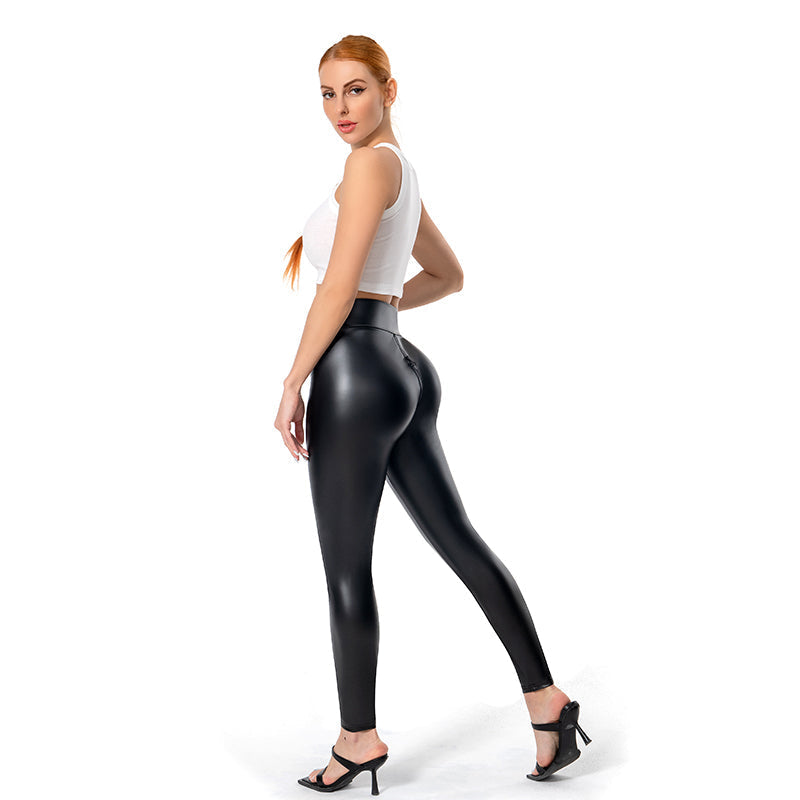 Heidi-Mode | Matte hose mit Reißverschluss hinten