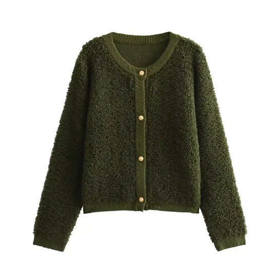 Casual Komfortabler Teddy Mantel Für Damen