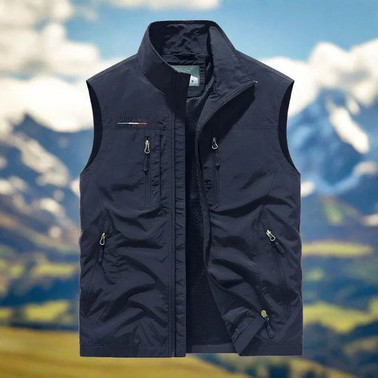 Heidi-Mode | Lässiges Multifunktionales Outdoor Westen für Männer
