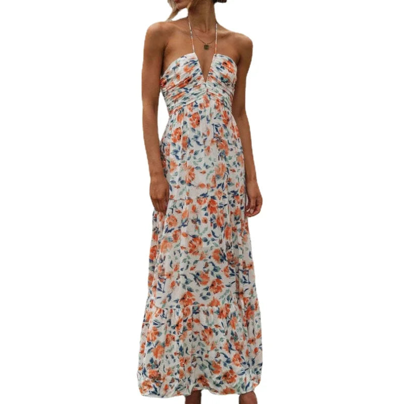 Heidi-Mode | Floral Bohemian Kleid