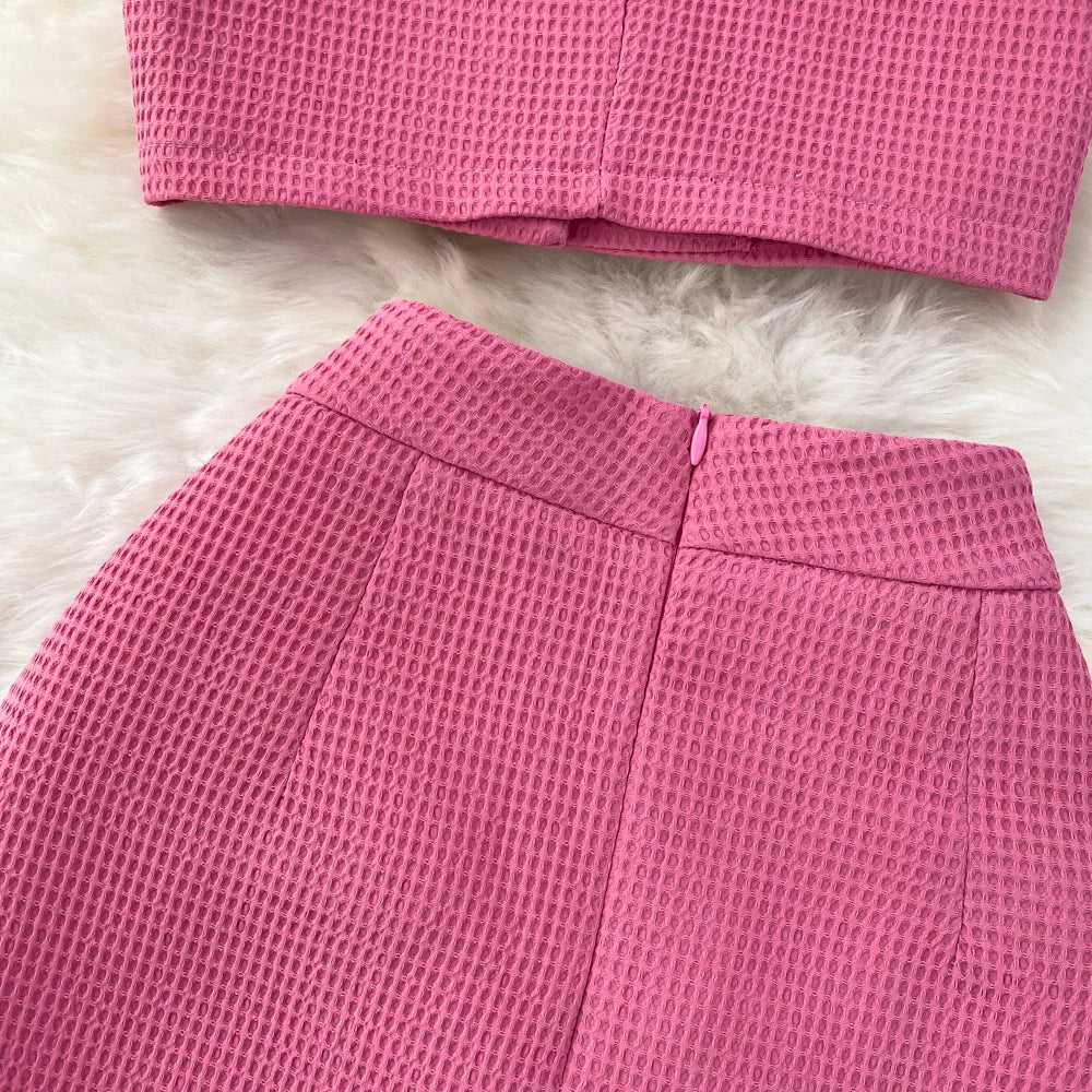 Heidi-Mode | Bubble Sleeve Rock Anzug