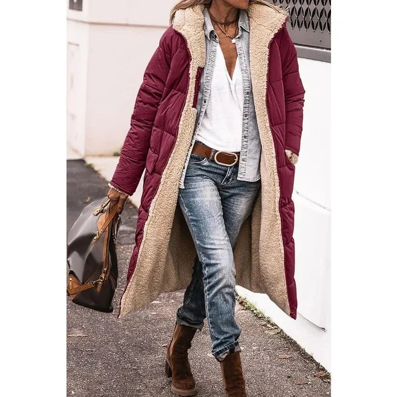 Heidi-Mode | Kuschelige Wärme & Zeitlose Eleganz Damen Trenchcoat