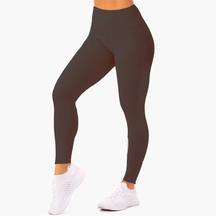 Heidi-Mode | 1 Stück Nylon Yoga Set Frauen Fitness Ein-Schulter Sport-Bh Scrunch Booty Yoga Hosen Fitness Leggings Frauen Workout Set