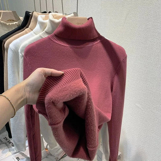 Heidi-Mode | Modieuze Coltrui Van Fluweel