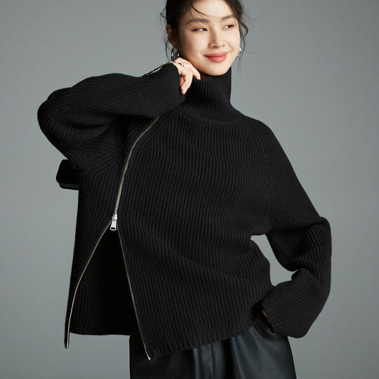 Heidi-Mode | Damen Rollkragenpullover