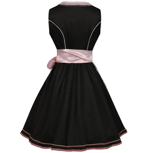 Dirndl mit Blumenmuster für Oktoberfest