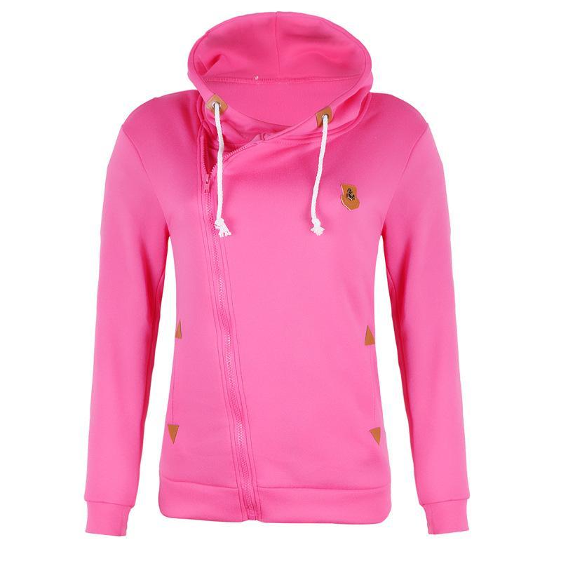 Heidi-Mode | Größe Reißverschluss Taschen mit Kordelzug Hoodie