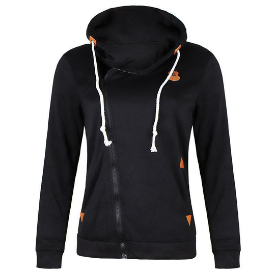 Heidi-Mode | Größe Reißverschluss Taschen mit Kordelzug Hoodie