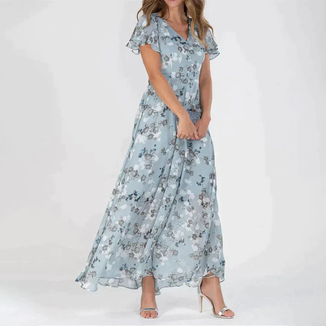 Heidi-Mode | Elegante Blumen Kleid für Festliche Anlässe