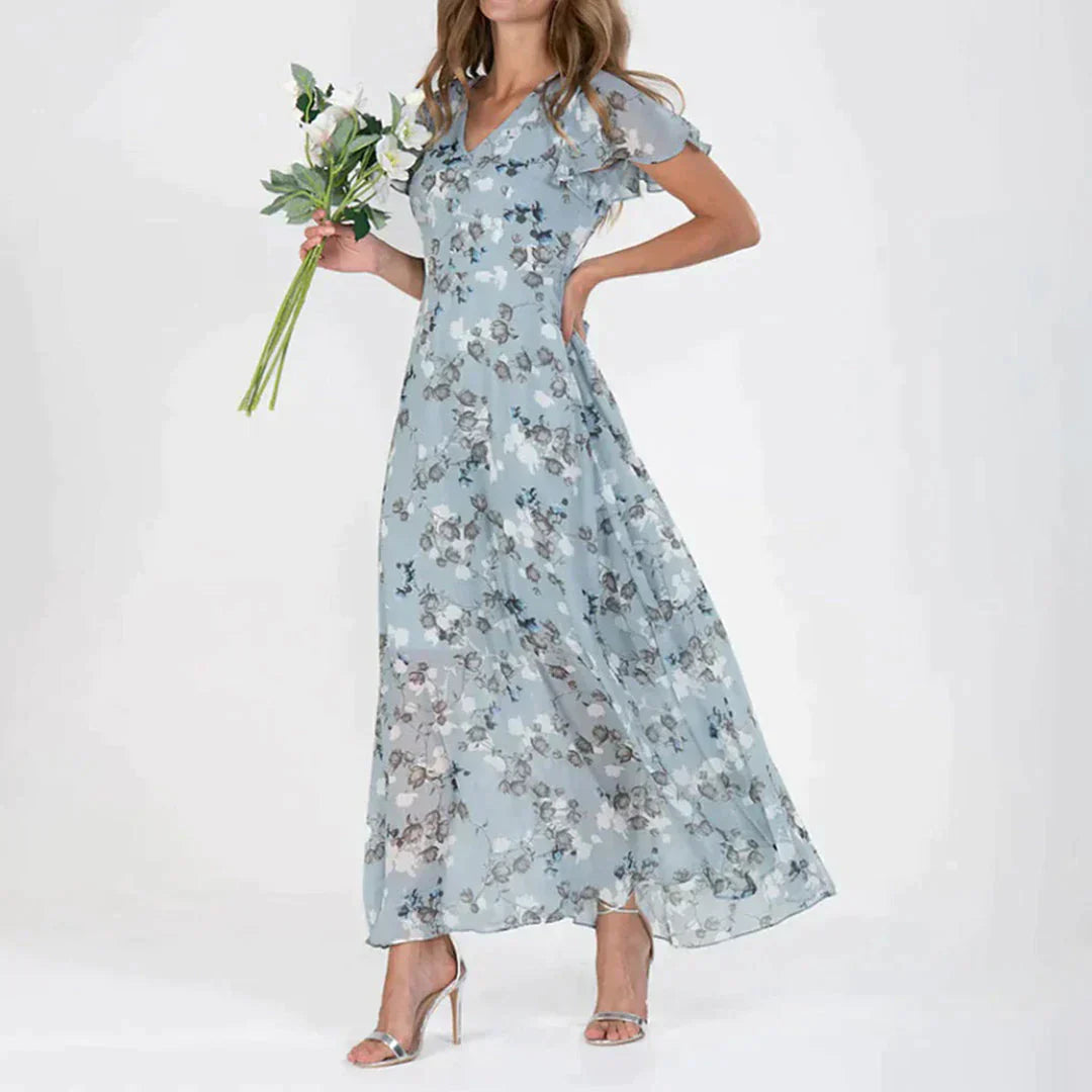 Heidi-Mode | Elegante Blumen Kleid für Festliche Anlässe