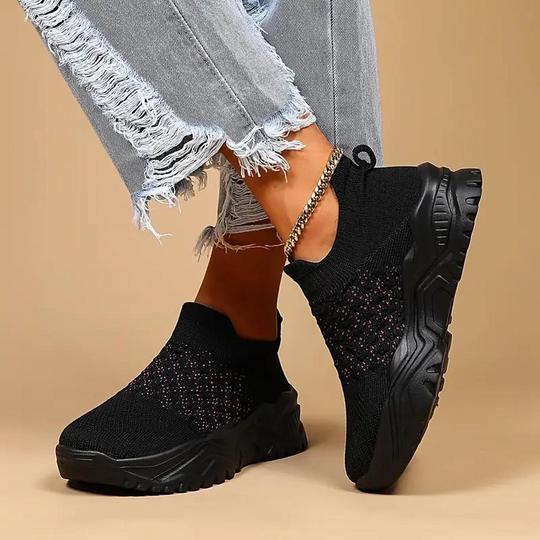 Heidi-Mode | Bequeme Rutschfest Atmungsaktiv Knöchel Schuhe