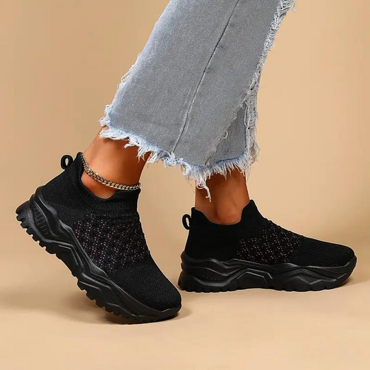 Heidi-Mode | Bequeme Rutschfest Atmungsaktiv Knöchel Schuhe