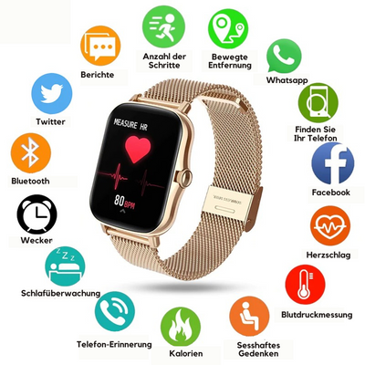 Heidi-Mode | Hochwertige Multifunktionale Smartwatch