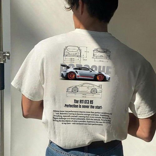 Heidi | Klassisches 911 GT3RS-T-Shirt in Übergröße