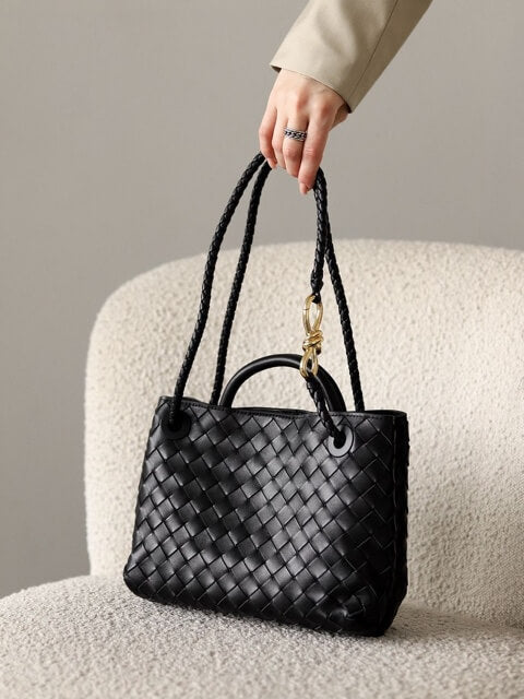Heidi-Mode | Gewebte Tasche mit Griff