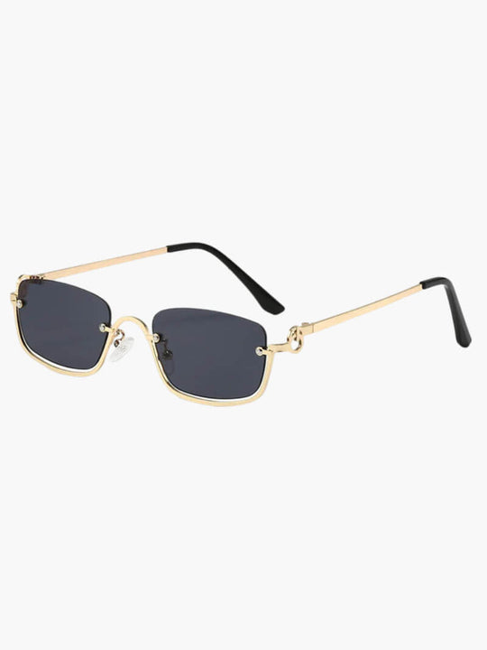 Heidi-Mode | Luxus Sonnenbrille Zeitloses Design mit Goldfinishing