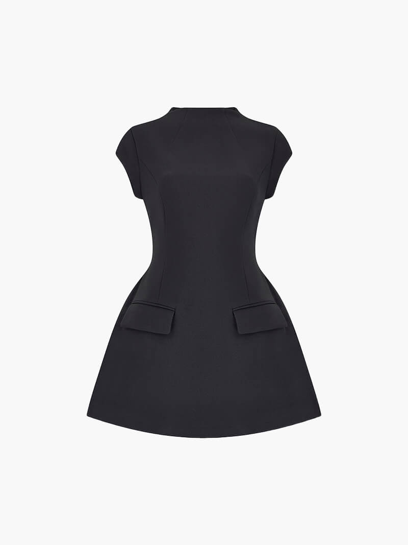 Heidi-Mode | Kleid - Elegant Schwarz - Perfekt für Romantische Abende
