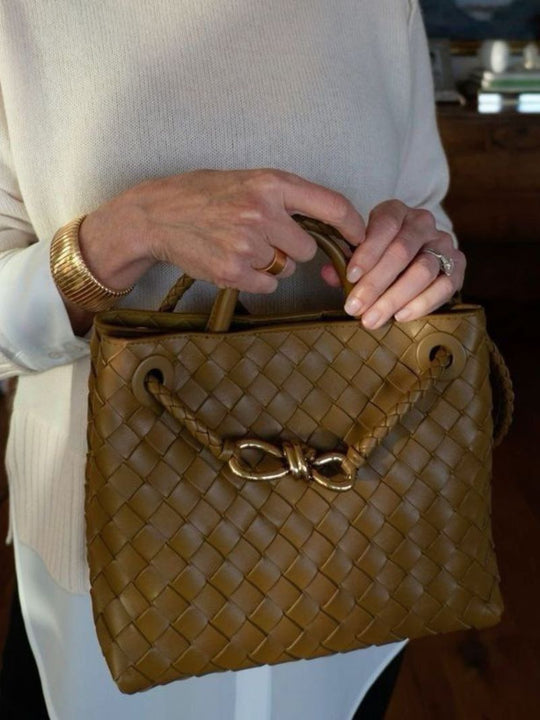 Heidi-Mode | Gewebte Tasche mit Griff