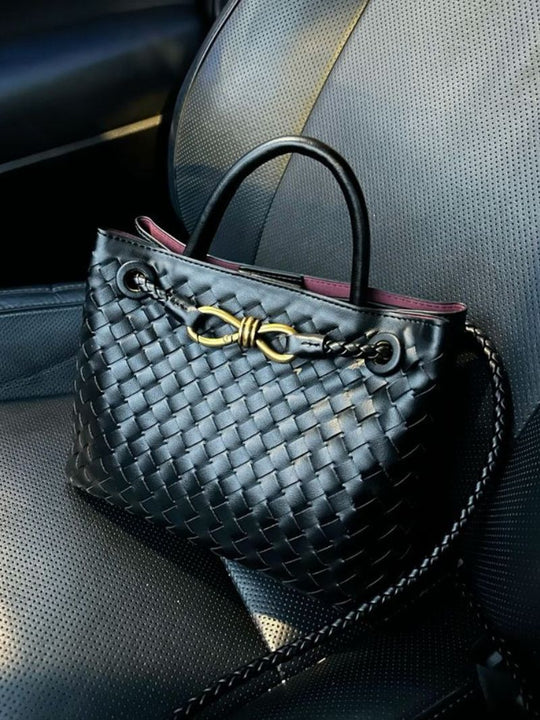 Heidi-Mode | Gewebte Tasche mit Griff