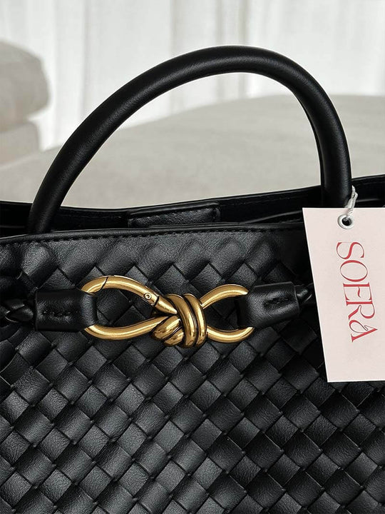 Heidi-Mode | Gewebte Tasche mit Griff