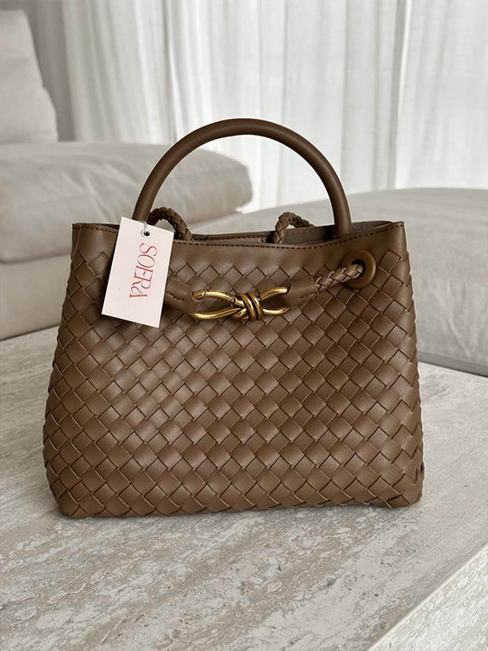 Heidi-Mode | Gewebte Tasche mit Griff