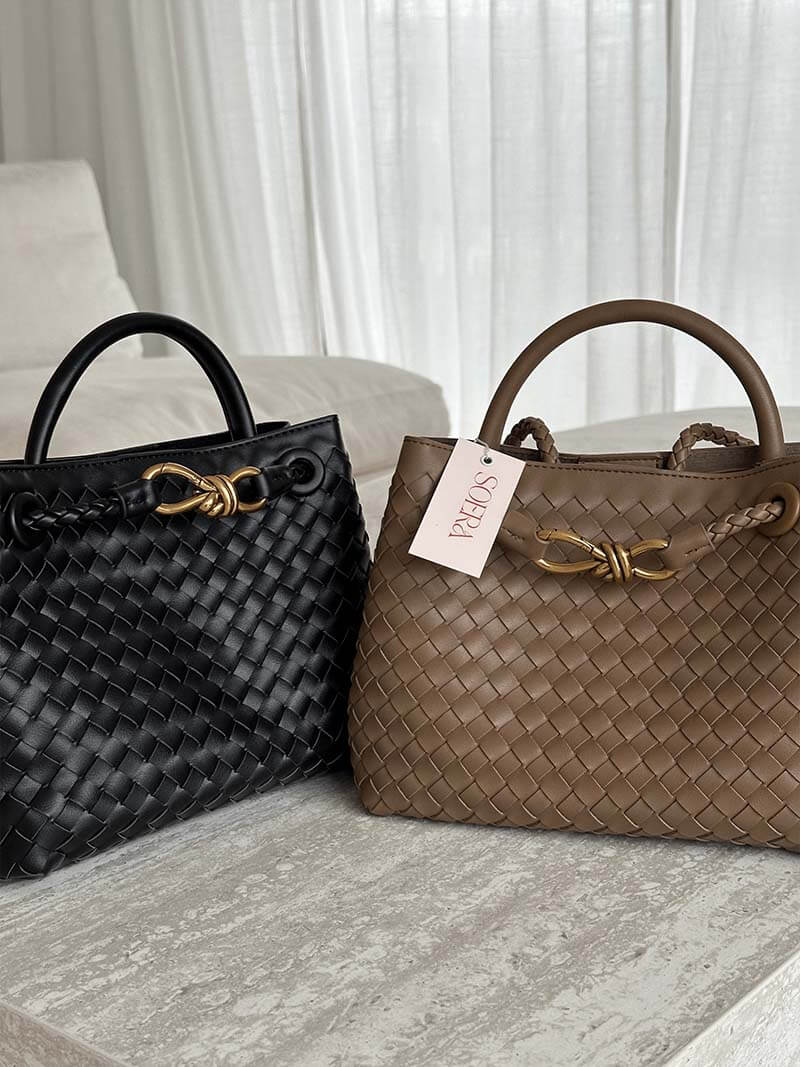 Heidi-Mode | Gewebte Tasche mit Griff