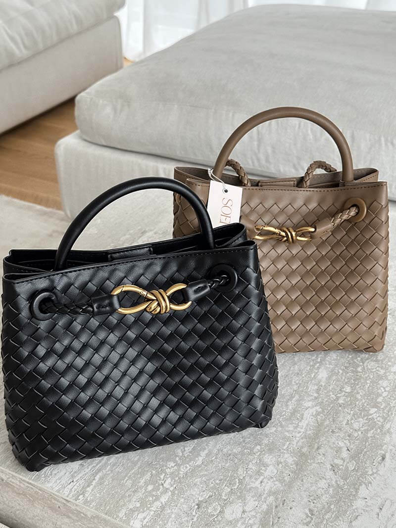 Heidi-Mode | Gewebte Tasche mit Griff
